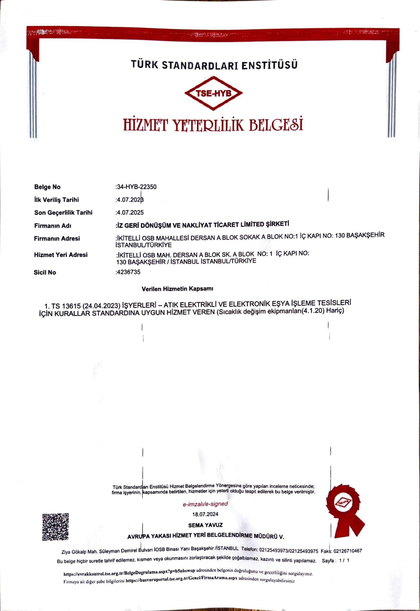 Lisanslarımız