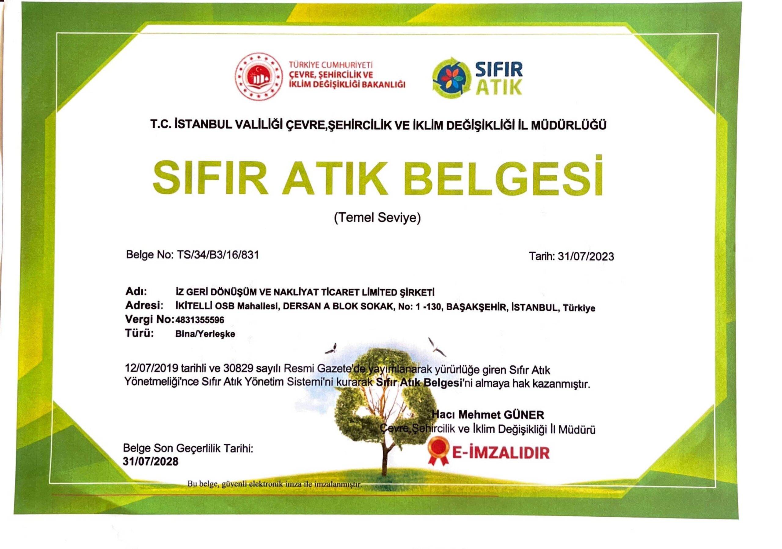 Lisanslarımız